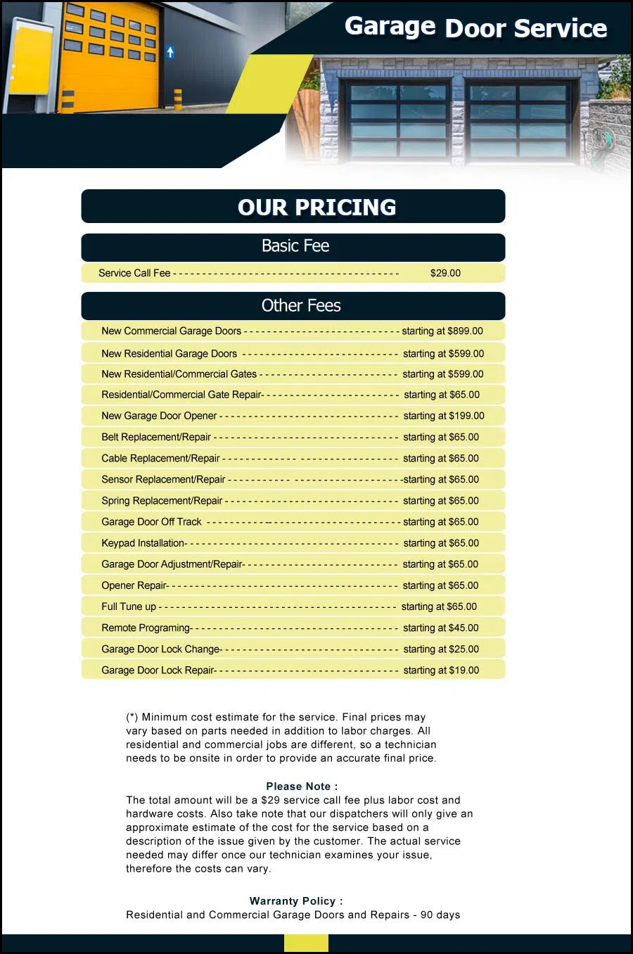 Garage Door & Opener Repairs Redwood City, CA 650-231-4343